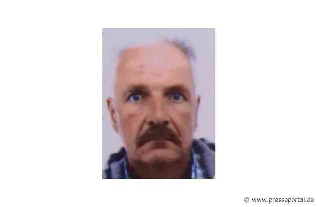 POL-HL: Lübeck / 64-jähriger Dieter B. aus Lübeck vermisst. Polizei bittet um Mithilfe bei der Suche