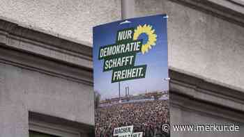 Wahlen in Ostdeutschland: Angriffe auf Grüne und Linke beim Anbringen von Wahlplakaten