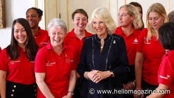 Queen Camilla hails 'brilliant' all-female sailing crew at Clarence House reception