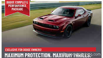 Dodge's Complete Performance Vehicle Protection Package covers 5,000 parts