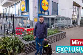 Blind Lidl shopper says he was asked three-word question by guard leaving him 'humiliated'