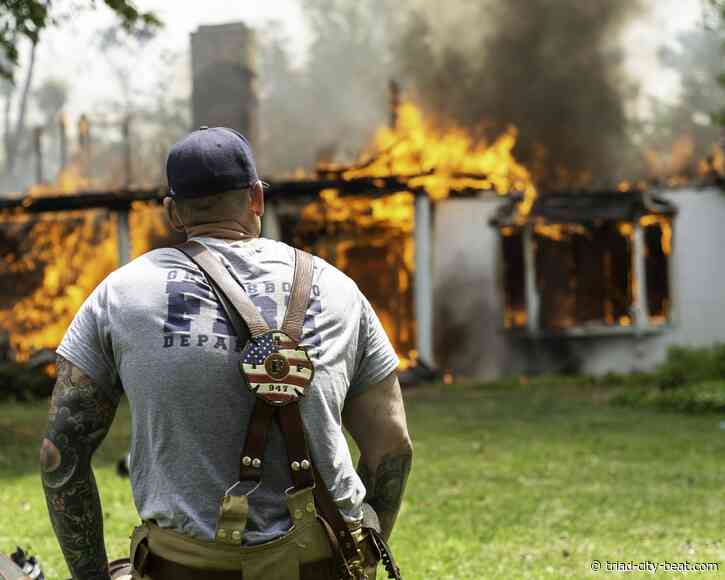 GALLERY: Greensboro Fire Department conducts live-fire training