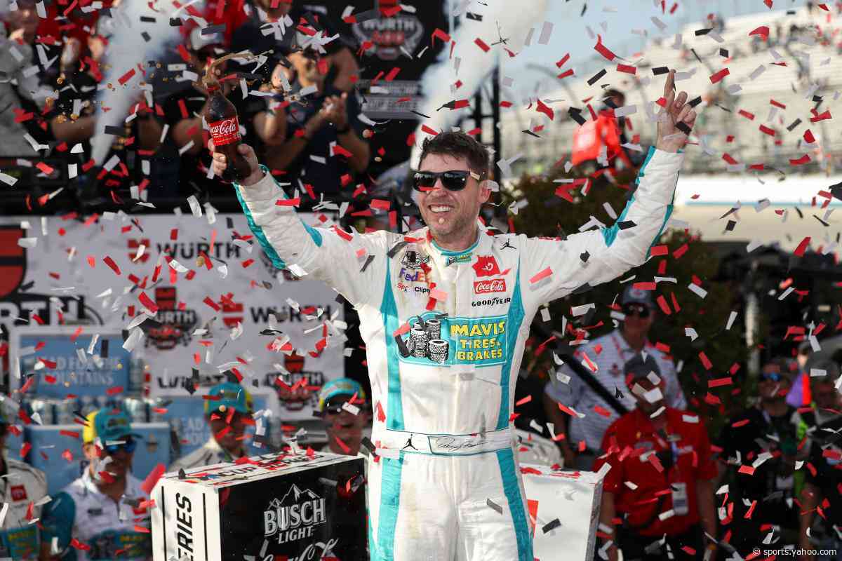 Denny Hamlin climbing the NASCAR wins list, how far can he go? Plus the NASCAR Cup standings.
