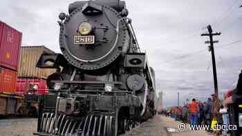 'A good old girl': Restored steam locomotive chugging its way across North America
