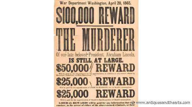 Booth Assassination Broadside Doubles Estimate At Heritage