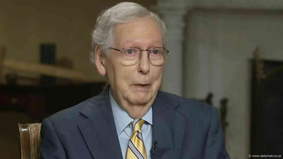 Mitch McConnell doubles down on anti-Trump stance saying he should NOT be granted presidential immunity as Supreme Court mulls decision