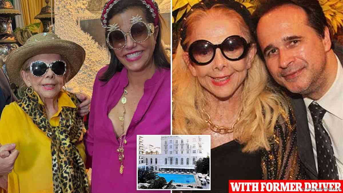 Multi-millionaire socialite Regina Gonçalves, 88, escapes former chauffeur who kept her 'locked up in captivity for more than a year'