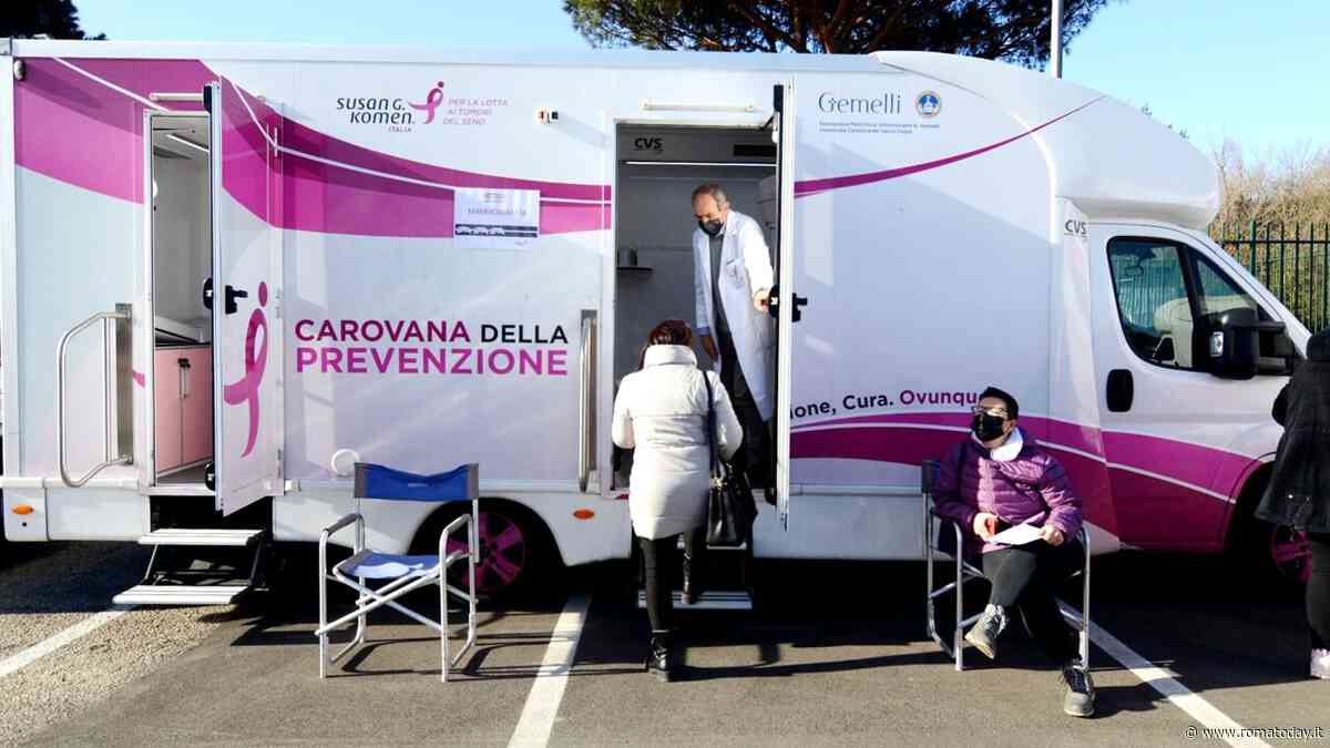 La "Carovana della prevenzione" a Roma: due appuntamenti con visite gratuite per le donne