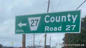 Full road closure on County Road 27