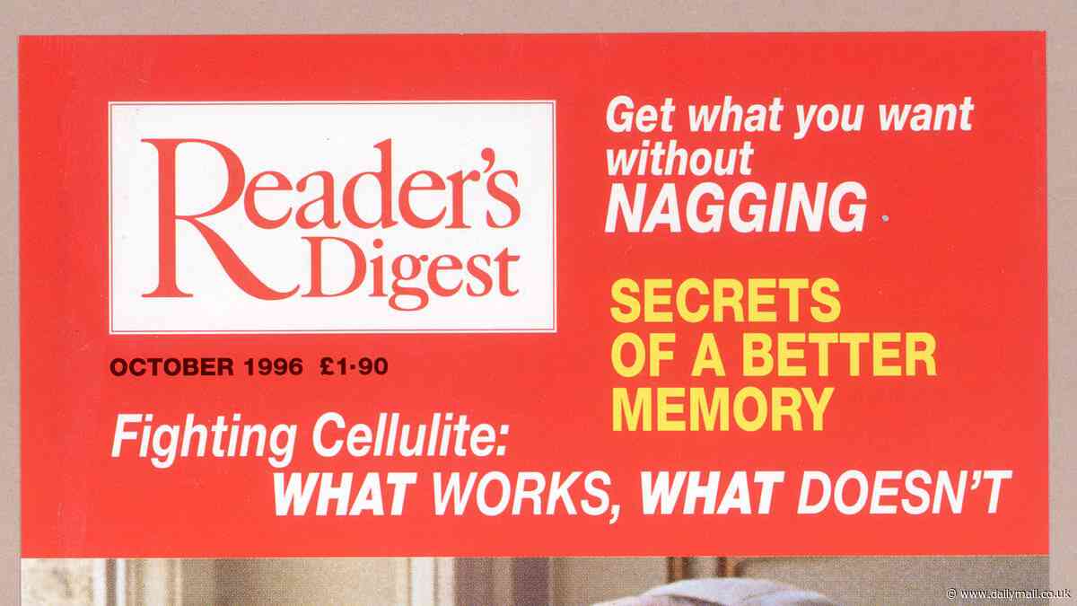 It's farewell to Reader's Digest as British edition of iconic magazine closes down after 86 years due to 'financial pressures': Editor-in-chief shares touching tribute