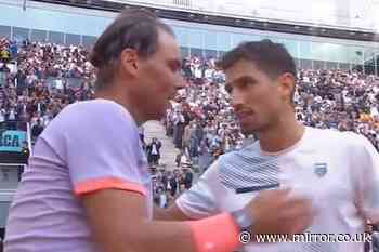 Rafael Nadal makes opponent's dream come true with classy gesture after Madrid Open win