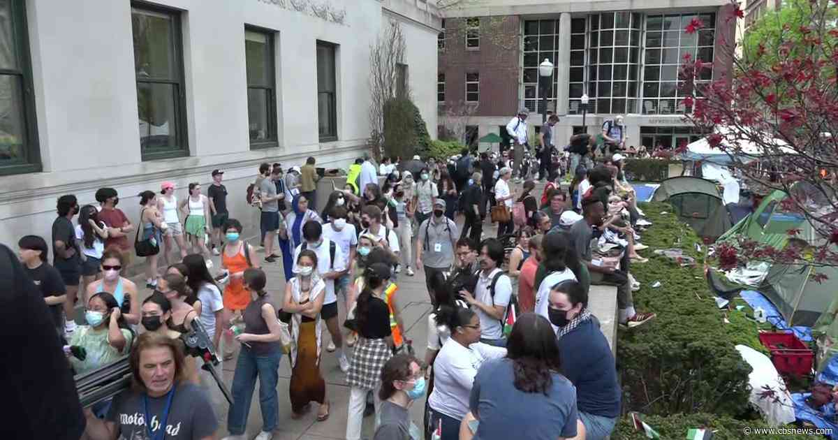 Tensions rise at Columbia after deadline to clear encampment passes