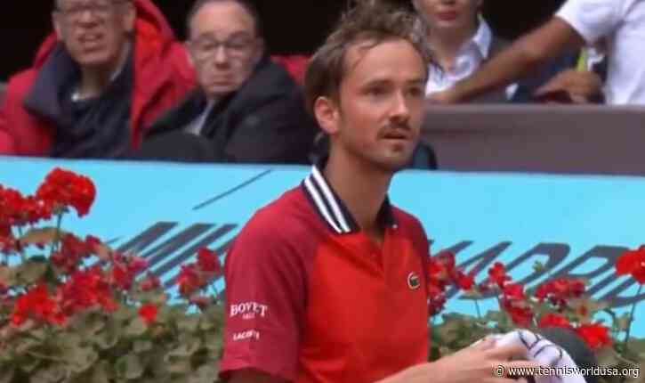 Watch: Daniil Medvedev delivers hilarious Madrid Open moment with epic comment