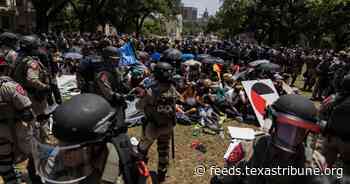 More pro-Palestinian demonstrators arrested in chaotic scene at UT-Austin