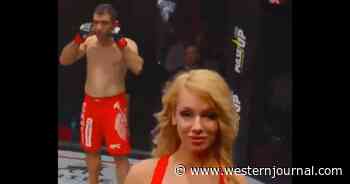 MMA Fighter Disrespects Ring Girl in Front of Crowd, Things Soon Go from Bad to Worse for Him