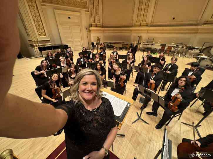 Orchestra beaming with pride after Carnegie Hall performance