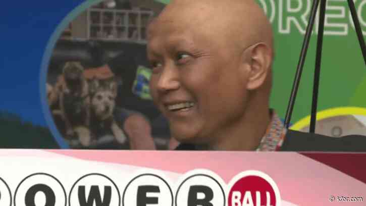 'I have been blessed': Man with cancer splits $1.3B Powerball jackpot with wife, friend