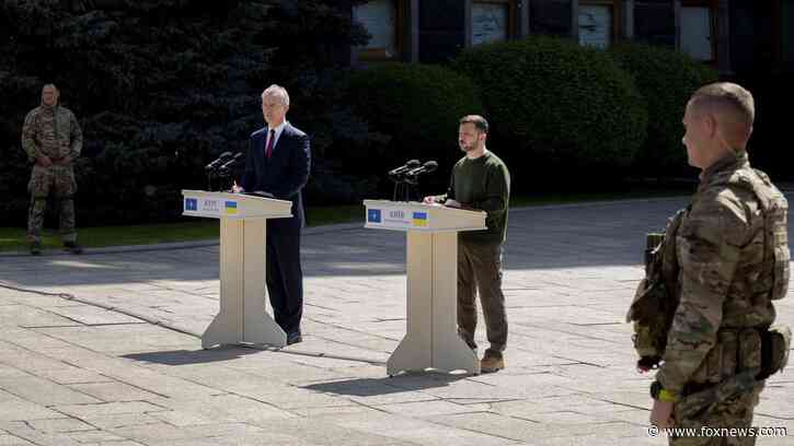 NATO chief says Ukraine aid will increase, apologizes for falling short, on unannounced visit