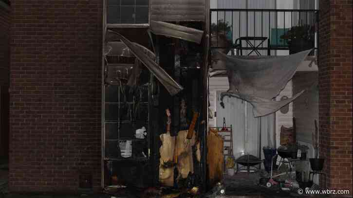 Houma apartment set ablaze after flower pot used as ash tray catches fire