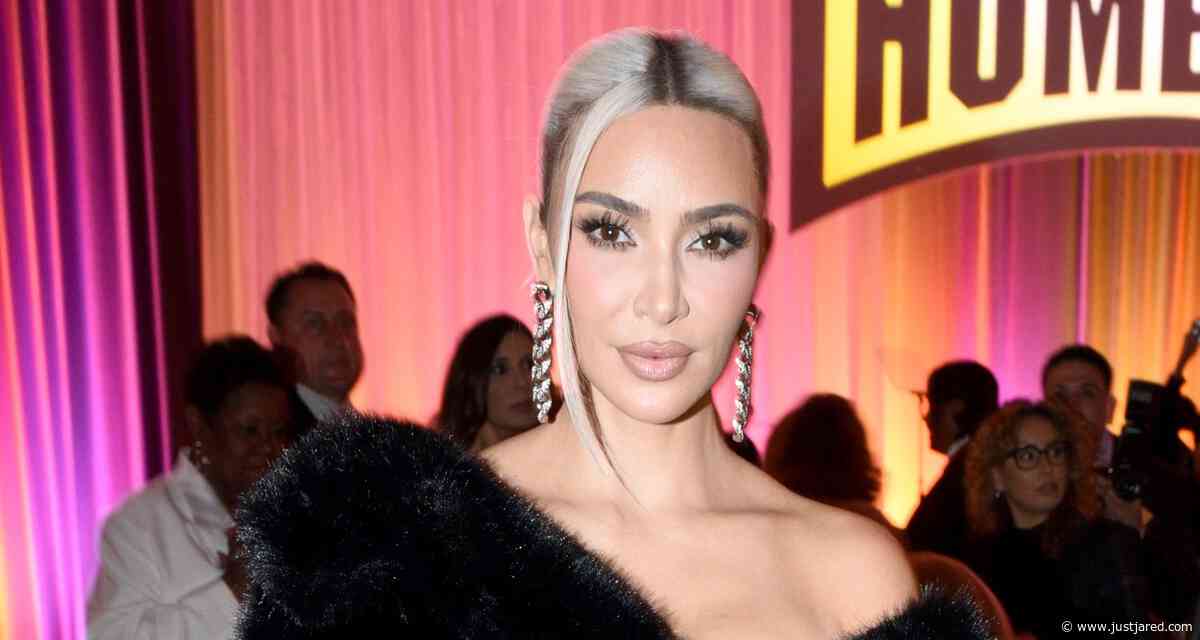 Kim Kardashian Shows Off Icy Blonde Hair While Being Honored at Lo Maximo Awards & Fundraising Gala 2024