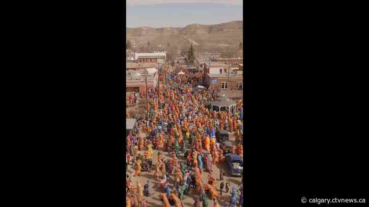 Guinness World Record attempt made in Drumheller, Alta.