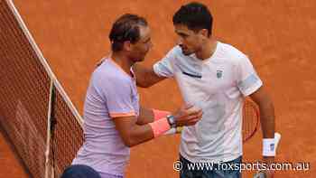 Touching moment Rafael Nadal makes rival’s ‘dream come true’ in class act after epic Madrid win
