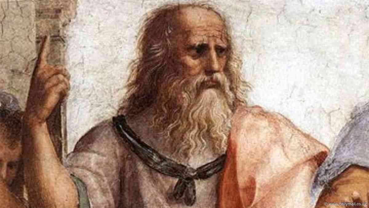 Plato's final hours 'revealed': Ancient scroll buried by Mount Vesuvius claims the Greek philosopher spent his last night listening to music - and blasting the slave-girl flautist's 'lack of rhythm'