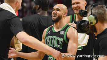 Derrick White shines to give Celtics 3-1 series lead vs. Heat