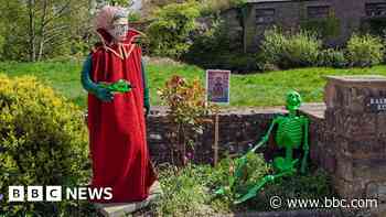 Sci-fi scarecrows on show in annual village event