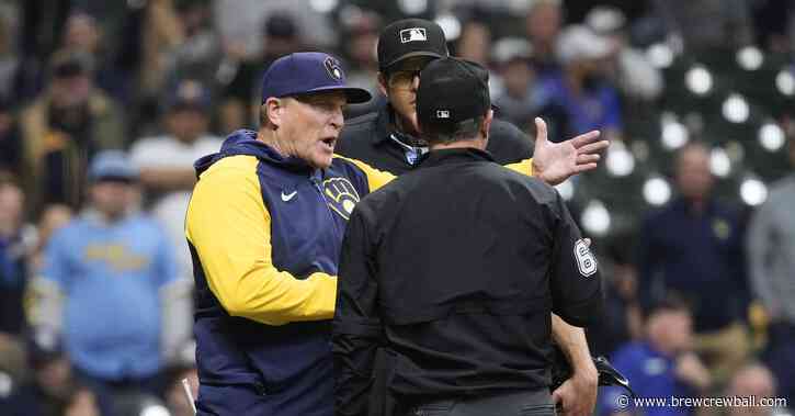 Late call goes against Brewers, who get shut out by Rays, 1-0