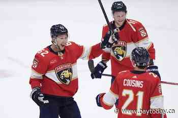 NHL roundup: Panthers clinch first-round series with 6-1 win over Lightning