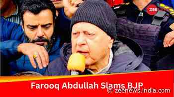 BJP, Its Proxies Seek To Change India`s Secular Character: Dr Farooq Abdullah