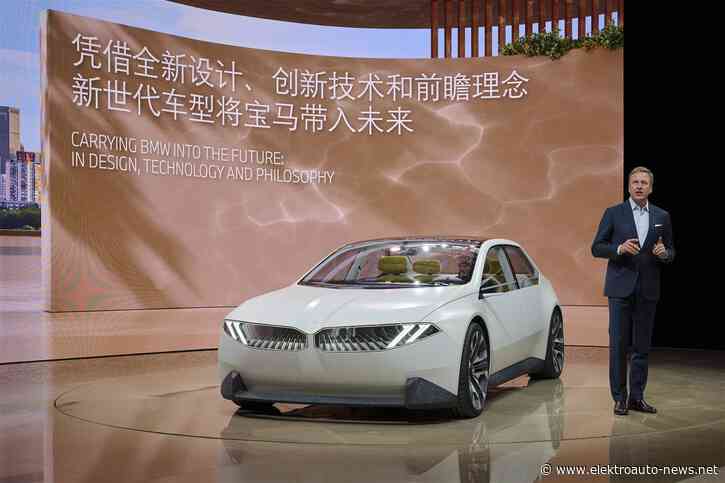 BMW investiert 2,6 Milliarden Euro für Neue Klasse in China