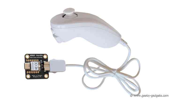Use Wii Nunchuk-compatible controllers as USB HID peripherals