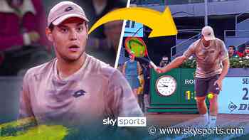 'Put in his place!' | Kotov's cheeky underarm serve goes horribly wrong!