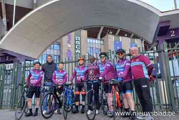 Van Anderlecht naar Burnley tijdens Tour de Vinny (Kompany): wielertoeristen fietsen voor het goede doel