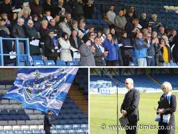'Uplifting' memorial held at Gigg Lane honouring fans from the past