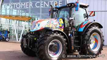 New Holland unveils &#39;Swinging 60s&#39; edition of T7.300 tractor