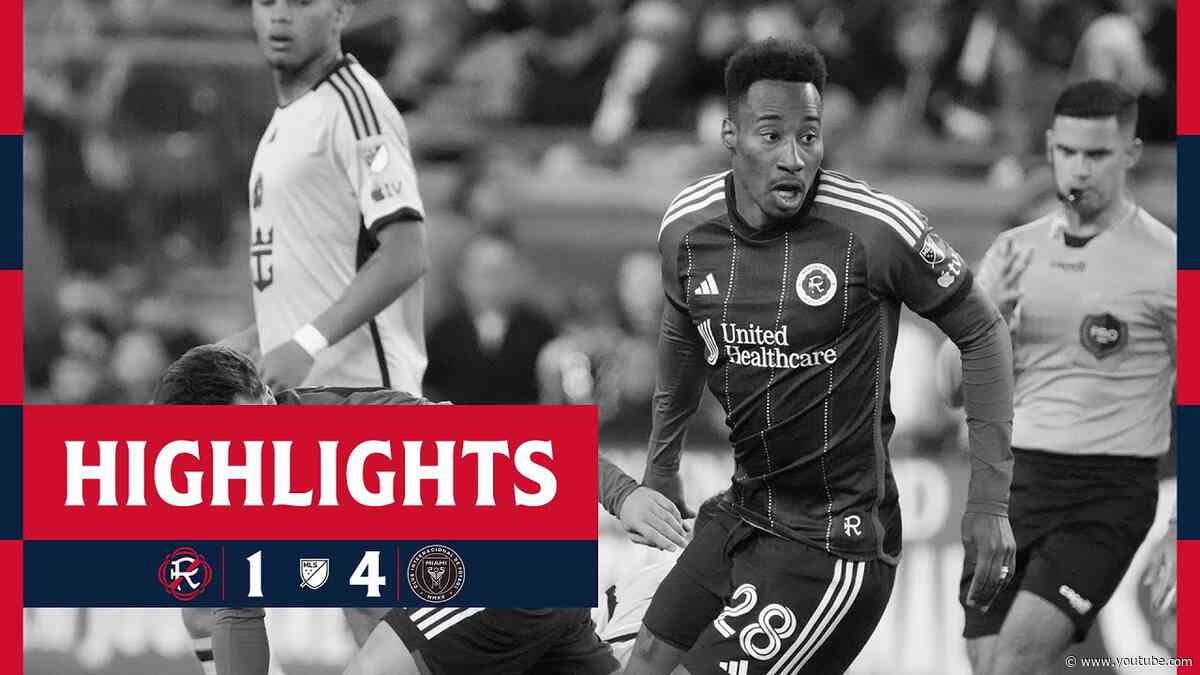 Highlights | Chancalay gives Revs lead after 37 seconds, but fall 4-1 to league-leading Inter Miami
