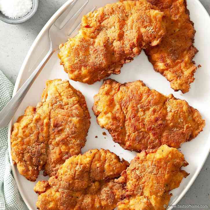 Crispy Fried Chicken Breasts