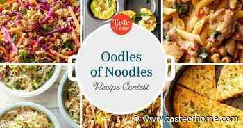 Presenting the Winners from Our Oodles of Noodles Contest