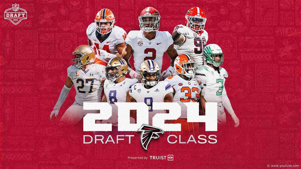 Atlanta Falcons 2024 Draft Class College Highlights | NFL Draft | Atlanta Falcons