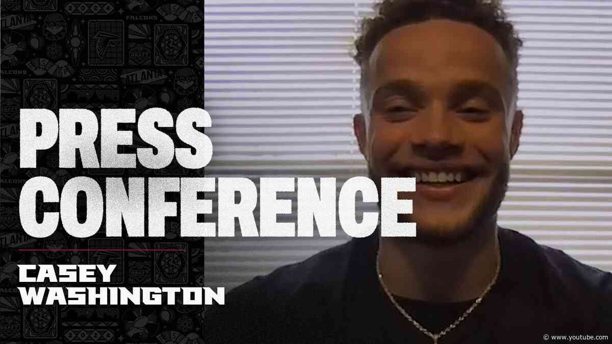 Casey Washington press conference | 2024 NFL Draft