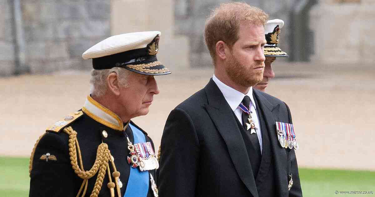 King Charles 'will make an effort to see Prince Harry' next week after years of feuding