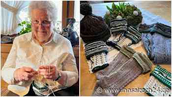 Fesche Strümpf‘ für stramme Wadln: So bewahrt Ria Hamberger (84) die Kunst des Loiferl-Strickens