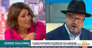 George Galloway and Susanna Reid clash in fiery Good Morning Britain interview