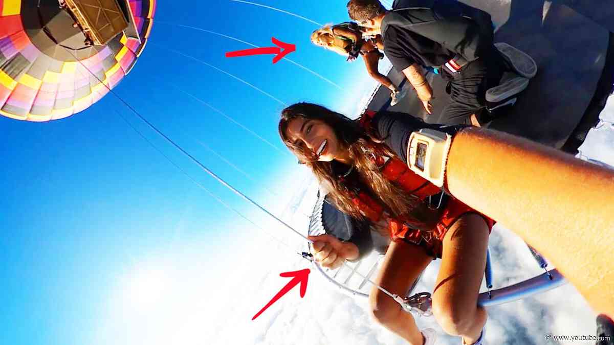 Skydiving Off A Trampoline & More | Best Of April