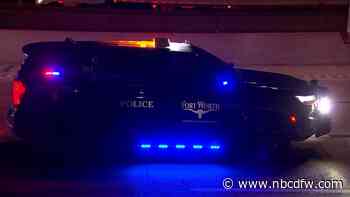1 person killed, another injured after car drives off overpass on I-35 in Fort Worth
