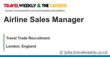 Travel Trade Recruitment: Airline Sales Manager