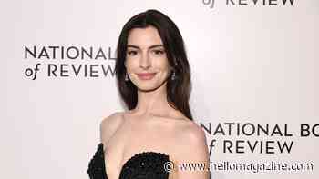 Anne Hathaway rocks two sheer outfits in one day